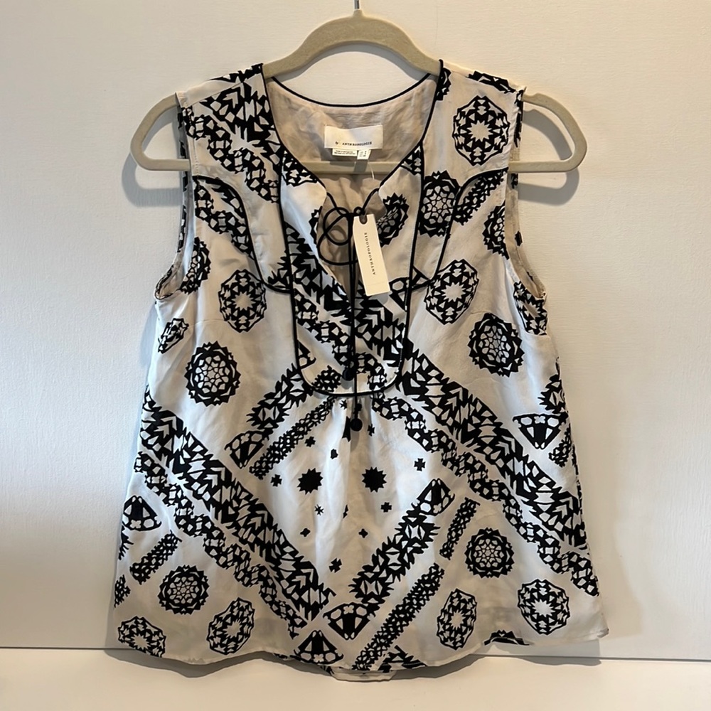 Anthropologie NWT Sleeveless Blouse